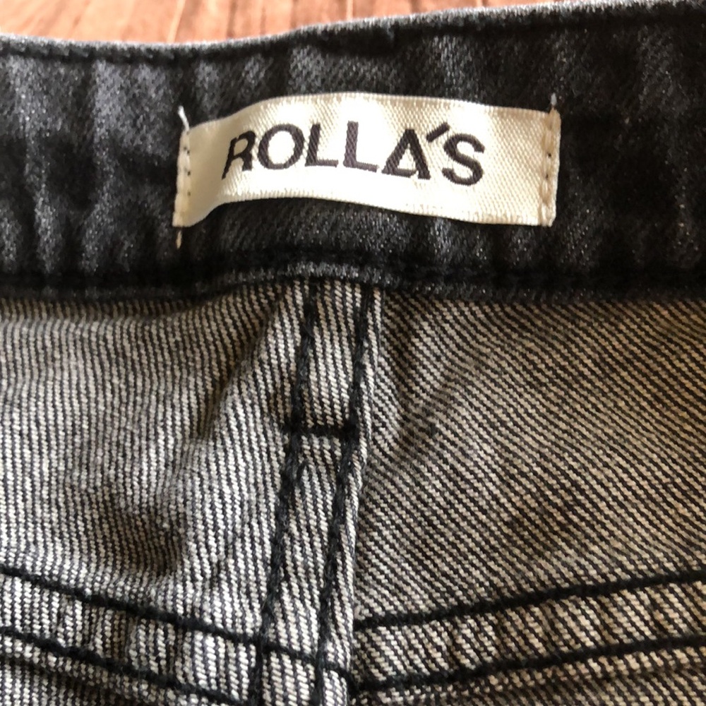 Rolla’s Stinger Skinny jeans size 32w 32 Length Men’s Asphalt New! - Picture 4 of 14
